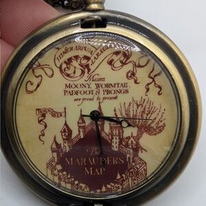 New Harry Potter HP Marauders map Quartz pocket watch Other HP styles Available